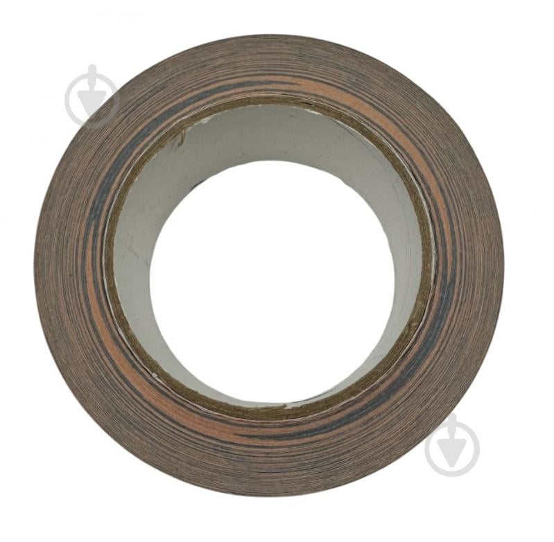 Стрічка сигнальна самоклейка жовто-чорна 48 мм 33 м - фото 3