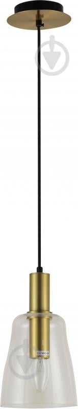 Світильник підвісний Sensio Bootes 1x40 Вт E14 золотий ALG-74751/1P - фото 1 Світильник підвісний Sensio Bootes 1x40 Вт E14 золотий ALG-74751/1P - фото 1