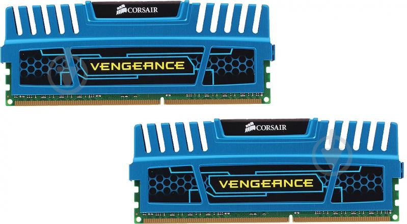 Оперативная память Corsair DDR3 SDRAM 16 GB (2x8GB) 1600 MHz (CMZ16GX3M2A1600C10B) - фото 1