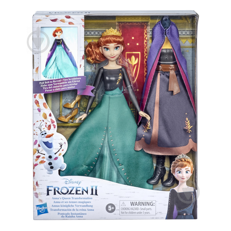 Кукла Hasbro Disney Frozen 2 Королевский наряд в ассортименте (Эльза/Анна) E7895 - фото 6