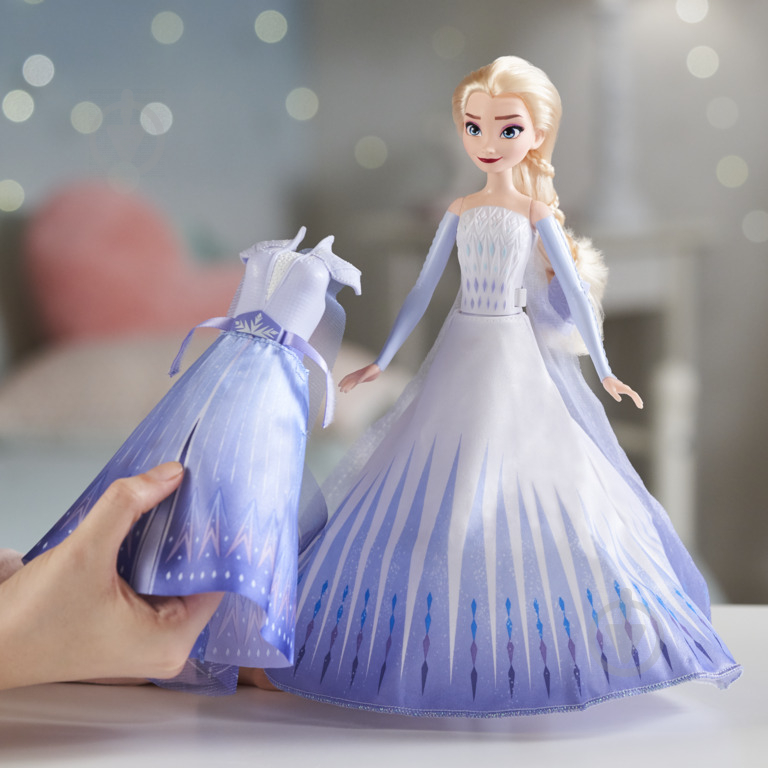 Кукла Hasbro Disney Frozen 2 Королевский наряд в ассортименте (Эльза/Анна) E7895 - фото 3