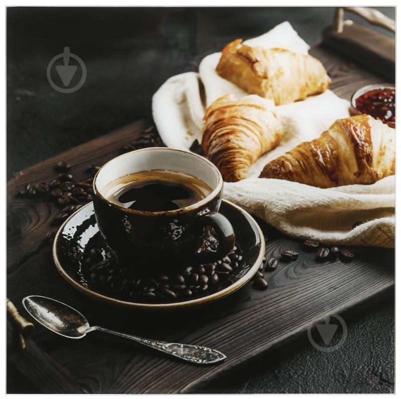 Картина Croissant 30x30 см Styler GL-18363 - фото 1 Картина Croissant 30x30 см Styler GL-18363 - фото 1
