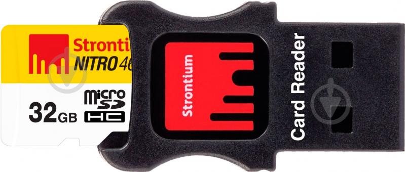 Карта памяти STRONTIUM miсroSDHC 32 ГБ UHS Speed Class 1 (U1) Nitro 466X (SRN32GTFU1C) - фото 2