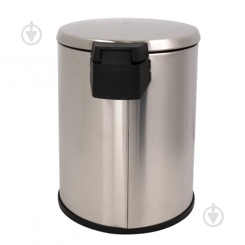 Ведро с педалью PRIMANOVA CIGO 6 л сатин матовый - фото 3 Ведро с педалью PRIMANOVA CIGO 6 л сатин матовый - фото 3