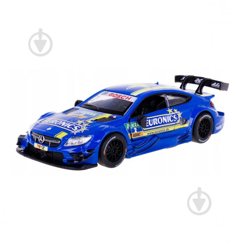 Автомобиль TechnoDrive Mercedes-AMG C63 DTM синий 1:32 250355 - фото 1