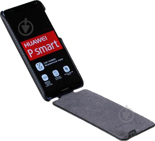 Чехол-книжка RED POINT Flip Luxe black (ФЛ.231.З.01.23.000) для Huawei P Smart - фото 4 Чехол-книжка RED POINT Flip Luxe black (ФЛ.231.З.01.23.000) для Huawei P Smart - фото 4