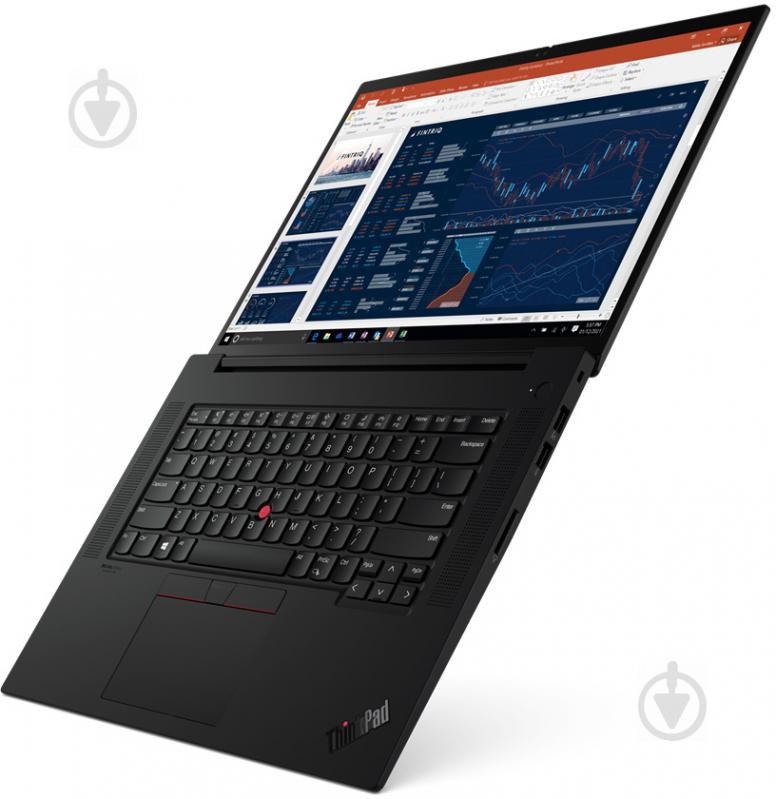 Ноутбук Lenovo ThinkPad X1 Extreme Gen 4 16" (20Y5001XRA) black - фото 6