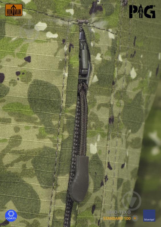 Брюки тактические P1G ПОЛЕВЫЕ "HSP-CAMO" (HUNTMAN SERVICE PANTS) Жаба Полевая р. L камуфляж - фото 9