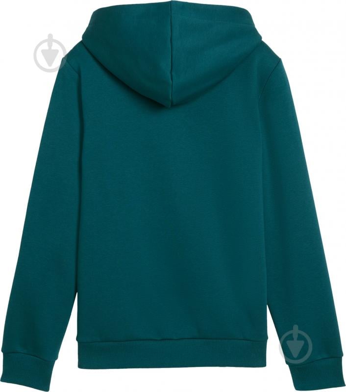 Джемпер Puma ESS+ 2 COL BIG LOGO HOODIE FL B 58698708 р.152 зелений - фото 2