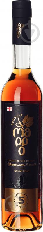 Бренди Марро 5* 40% 0,5 л - фото 1