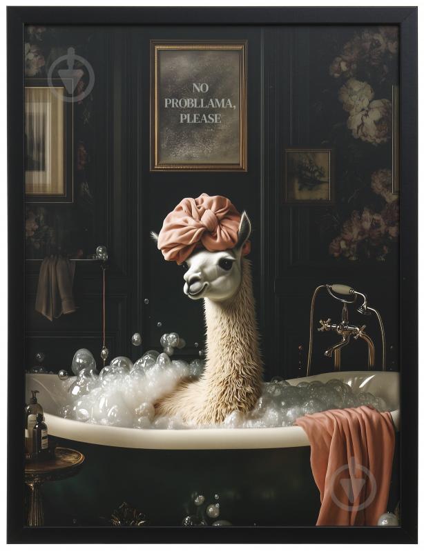 Картина Llama 30x40 см Styler OB-22692 - фото 1 Картина Llama 30x40 см Styler OB-22692 - фото 1