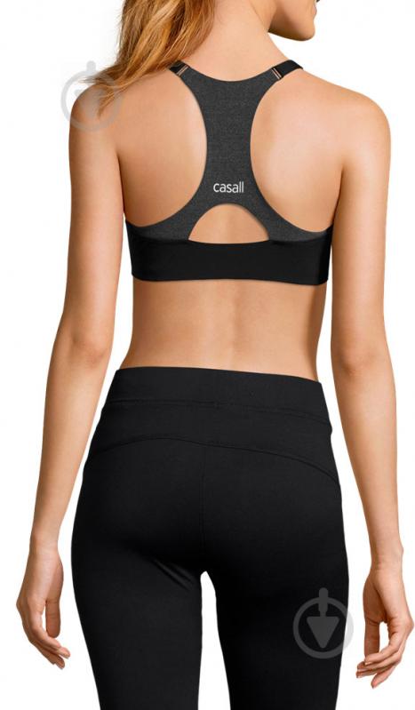 Бра Casall Iconic wool sports bra A/B-cup 19984921 р.34 B серый - фото 5