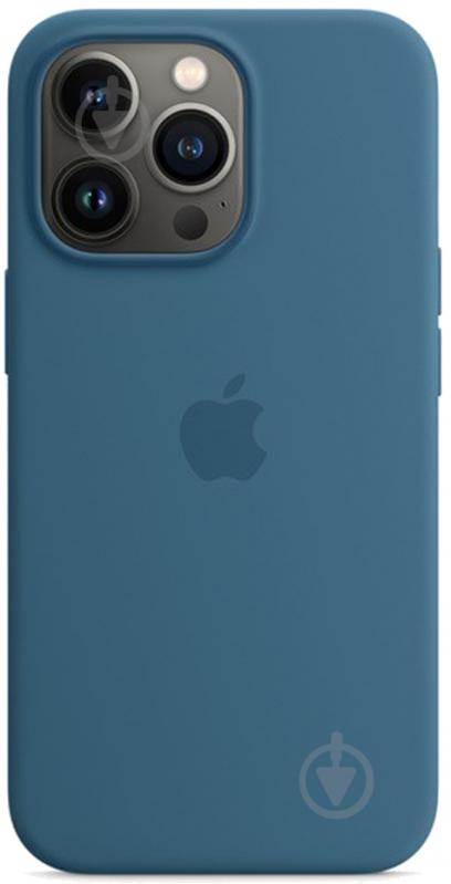 Чохол-накладка Apple Silicone Case with MagSafe для Apple iPhone 13 Pro blue jay (MM2G3ZE/A) - фото 1