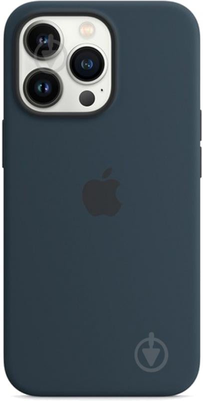 Чохол-накладка Apple Silicone Case with MagSafe для Apple iPhone 13 Pro abyss blue (MM2J3ZE/A) - фото 2