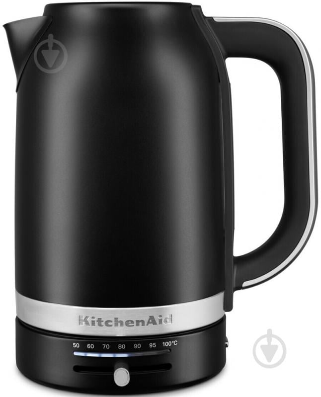 Электрочайник KitchenAid 5KEK1701EBM 1,7 л матовый черный - фото 1