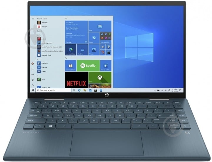 Ноутбук HP Pavilion x360 14" (464H5EA) spruce blue - фото 1 Ноутбук HP Pavilion x360 14" (464H5EA) spruce blue - фото 1