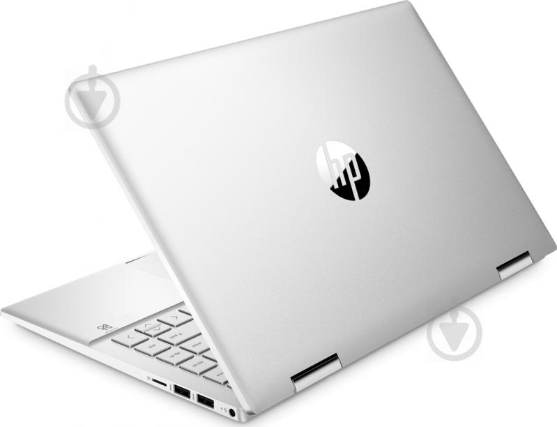 Ноутбук HP Pavilion x360 14-DY0023UA 14" (464H6EA) silver - фото 7