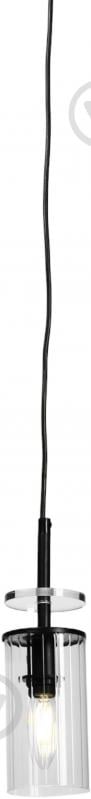 Світильник підвісний Sensio Canis 1x40 Вт E14 чорний із прозорим ALG-74590/1P - фото 2 Світильник підвісний Sensio Canis 1x40 Вт E14 чорний із прозорим ALG-74590/1P - фото 2