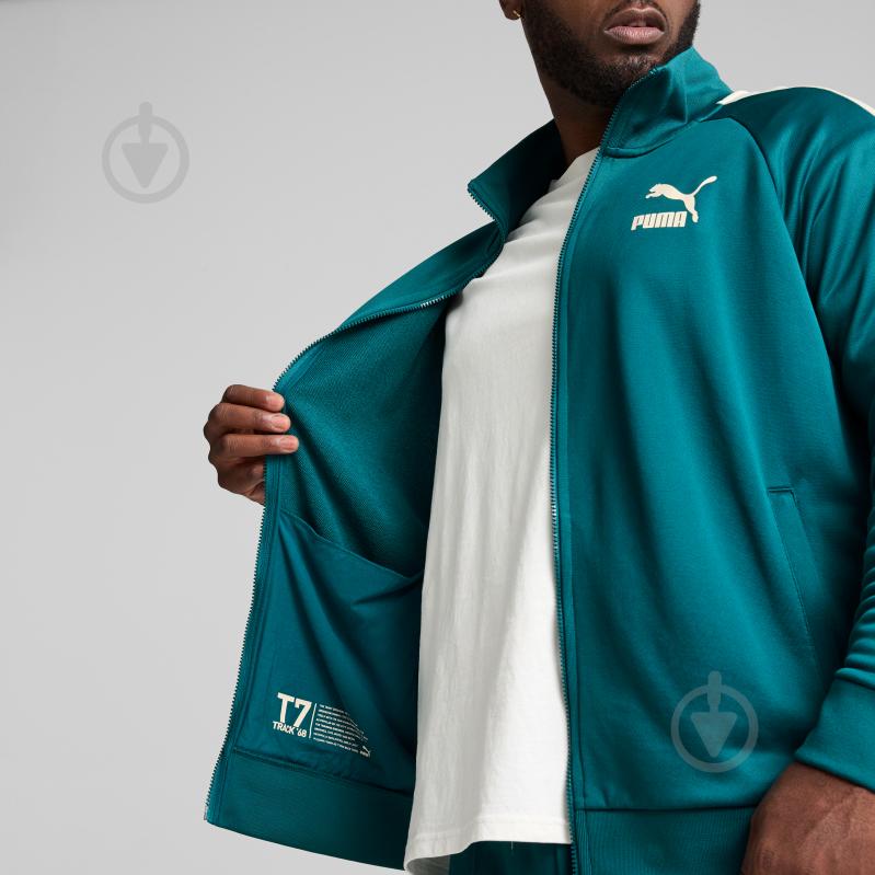 Джемпер Puma T7 ICONIC TRACK JACKET (S) PT 53948422 р.2XL зелений - фото 4