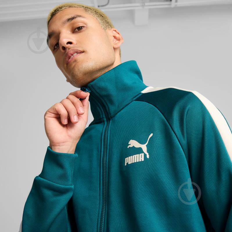 Джемпер Puma T7 ICONIC TRACK JACKET (S) PT 53948422 р.2XL зелений - фото 7