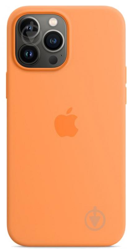 Чохол-накладка Apple Silicone Case with MagSafe для Apple iPhone 13 Pro Max marigold (MM2M3ZE/A) - фото 1