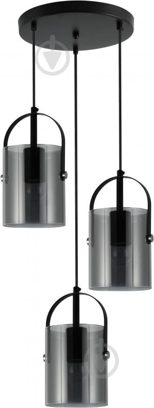 Світильник підвісний Sensio Columba 3x40 Вт E27 чорний ALG-74721/3P-Bl - фото 1 Світильник підвісний Sensio Columba 3x40 Вт E27 чорний ALG-74721/3P-Bl - фото 1