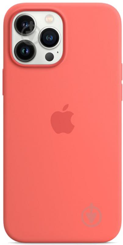 Чохол-накладка Apple Silicone Case with MagSafe для Apple iPhone 13 Pro Max pink pomelo (MM2N3ZE/A) - фото 2