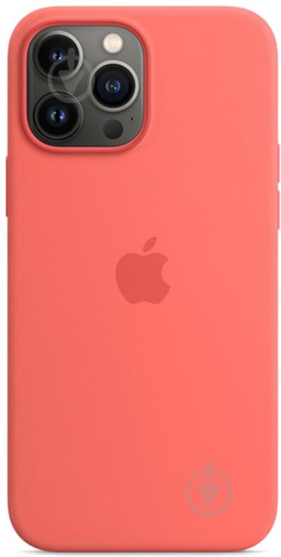 Чохол-накладка Apple Silicone Case with MagSafe для Apple iPhone 13 Pro Max pink pomelo (MM2N3ZE/A) - фото 1