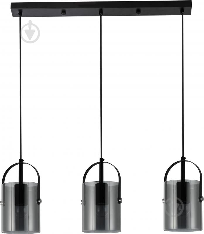 Світильник підвісний Sensio Columba 3x40 Вт E27 чорний ALG-74721/3L-Bl - фото 1