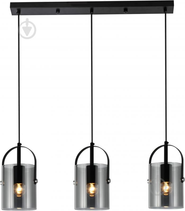 Світильник підвісний Sensio Columba 3x40 Вт E27 чорний ALG-74721/3L-Bl - фото 2