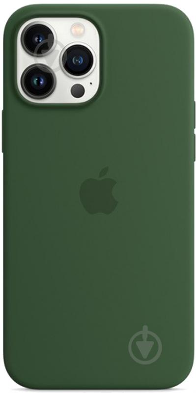 Чохол-накладка Apple Silicone Case with MagSafe для Apple iPhone 13 Pro Max clover (MM2P3ZE/A) - фото 2