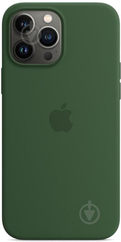 Чохол-накладка Apple Silicone Case with MagSafe для Apple iPhone 13 Pro Max clover (MM2P3ZE/A) - фото 1