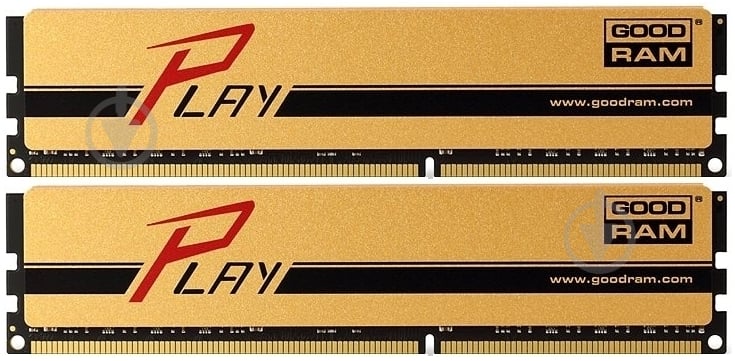 Оперативная память GOODRAM DDR3 SDRAM 8 GB (2x4GB) 1600 MHz (GYG1600D364L9S/8GDC) - фото 1