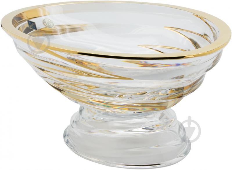 Блюдо Bohemia Dynamic Gold 32 см - фото 2