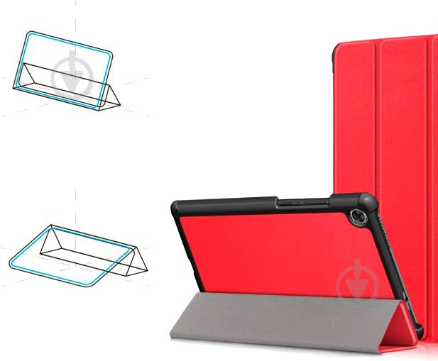 Чохол для планшету Armorstandart ARM58612 Lenovo Tab M8 red (58612) - фото 3