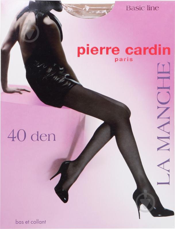 Колготки Pierre Cardin LA MANCHE 2 пары 40 den Visone 2 бежевый - фото 1