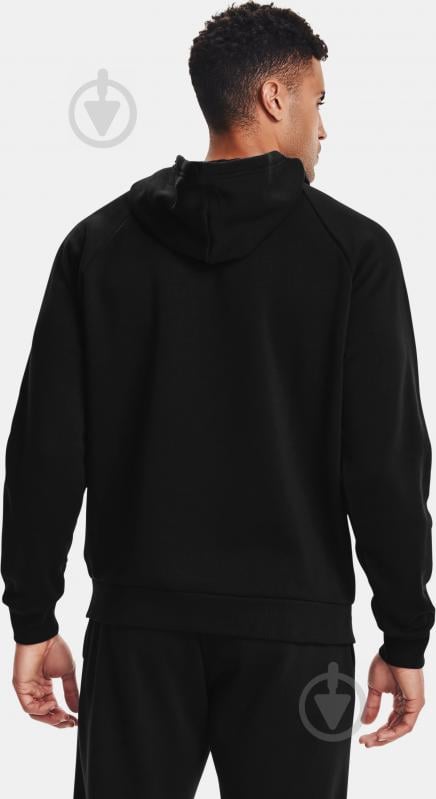 Джемпер Under Armour UA Rival Fleece FZ Hoodie 1357111-001 р. 2XL черный - фото 3