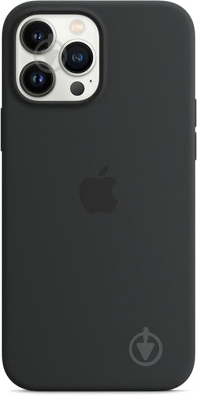 Чохол-накладка Apple Silicone Case with MagSafe для Apple iPhone 13 Pro Max midnight (MM2U3ZE/A) - фото 1