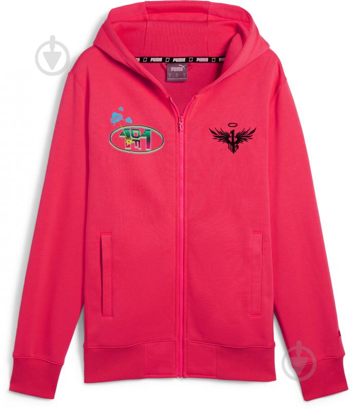 Джемпер Puma MELO 1LOVE FULL ZIP 62778701 р.2XL рожевий - фото 1