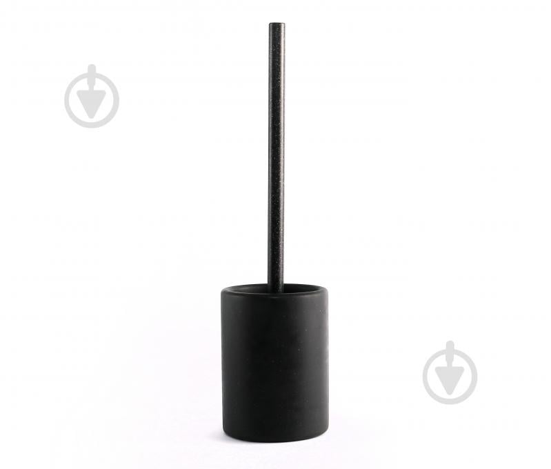 Ершик для унитаза AKVATIKA Виктория черный - фото 1
