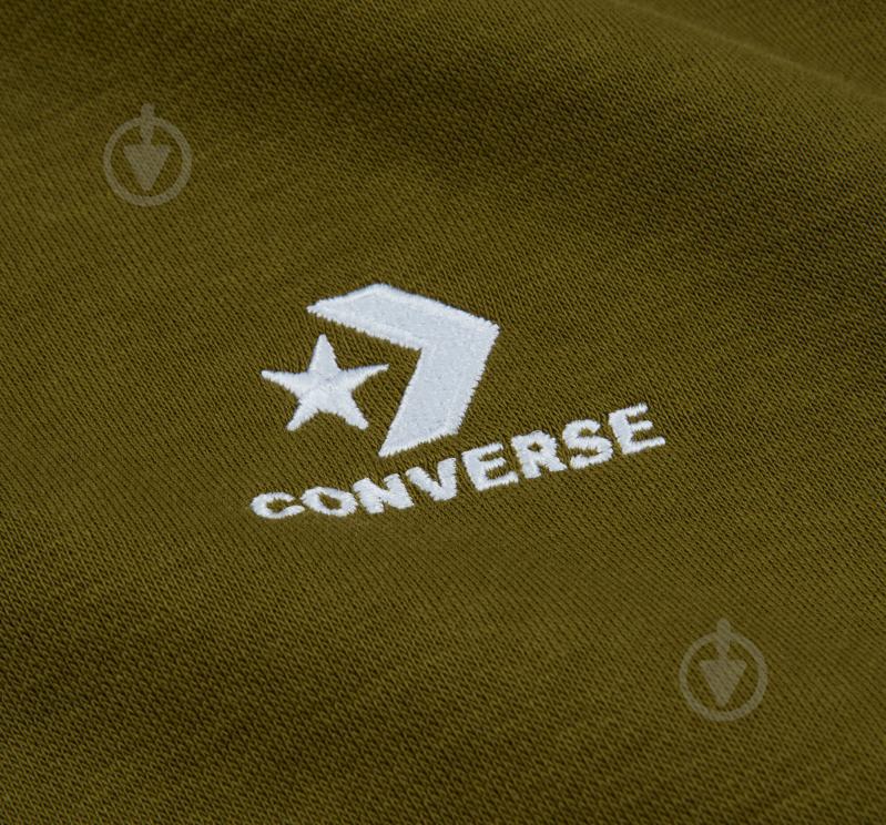 Джемпер Converse Embroidered Star Chevron Pullover Hoodie BB 10019923-304 р. S зелений - фото 3