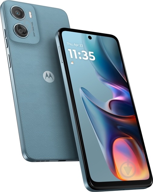 Смартфон Moto E15 2/64GB misty blue (1147817) - фото 5