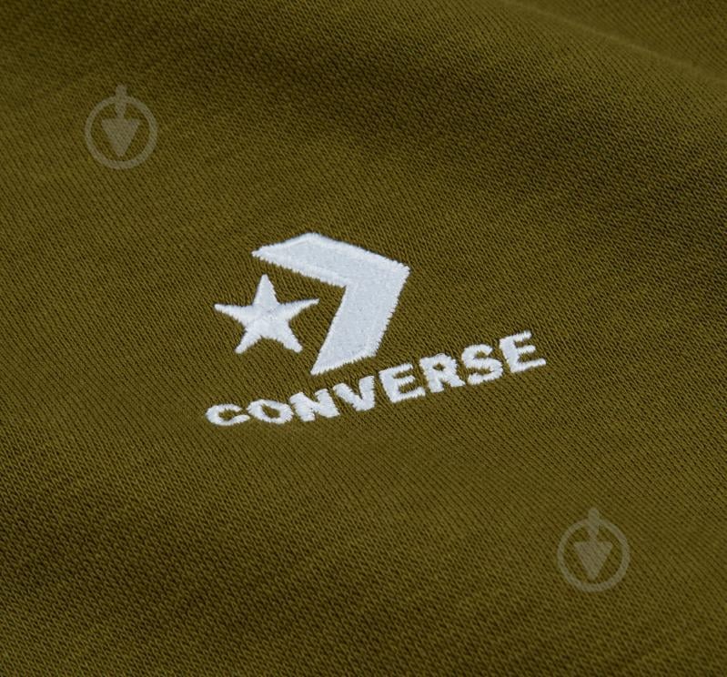 Джемпер Converse Embroidered Star Chevron Pullover Hoodie BB 10019923-304 р. L зеленый - фото 3