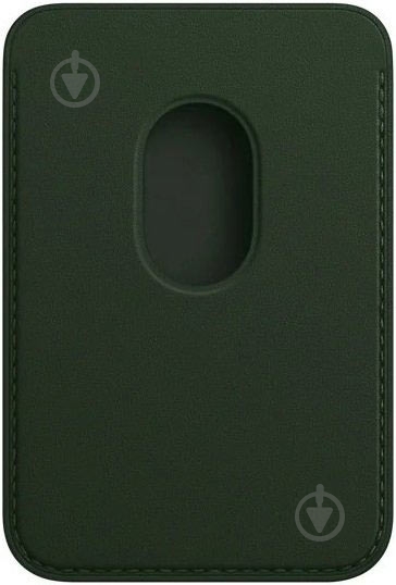 Чохол Apple iPhone Leather Wallet with MagSafe Sequoia Green (MM0X3ZE/A) - фото 2 Чохол Apple iPhone Leather Wallet with MagSafe Sequoia Green (MM0X3ZE/A) - фото 2