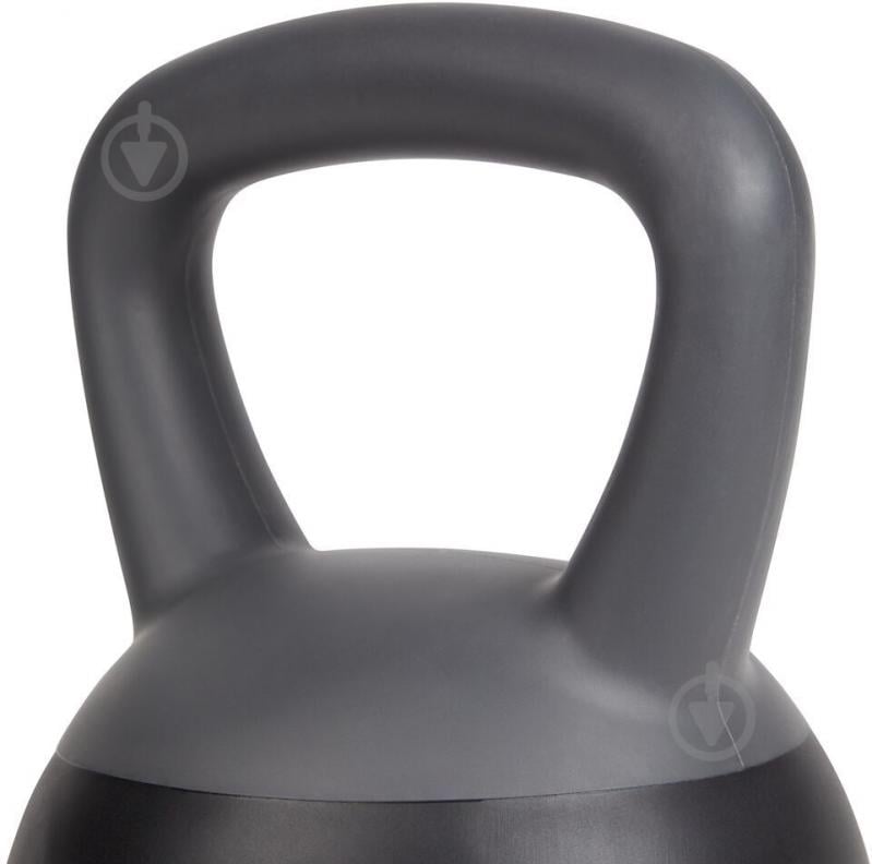 Гиря Energetics Soft Kettlebell 410616-901050 4 кг сірий із чорним - фото 2