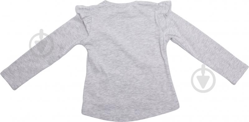 Свитшот для девочки ALG р.104 серый 620751 - фото 3