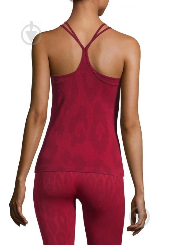 Майка Casall Seamless Leo Strap Tank 20503083 р.M бордовый - фото 8