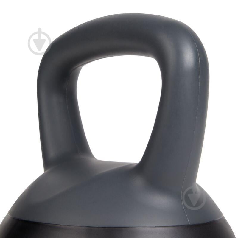 Гиря Energetics Soft Kettlebell 410616-901050 10 кг сірий із чорним - фото 3