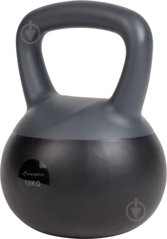 Гиря Energetics Soft Kettlebell 410616-901050 10 кг сірий із чорним - фото 2