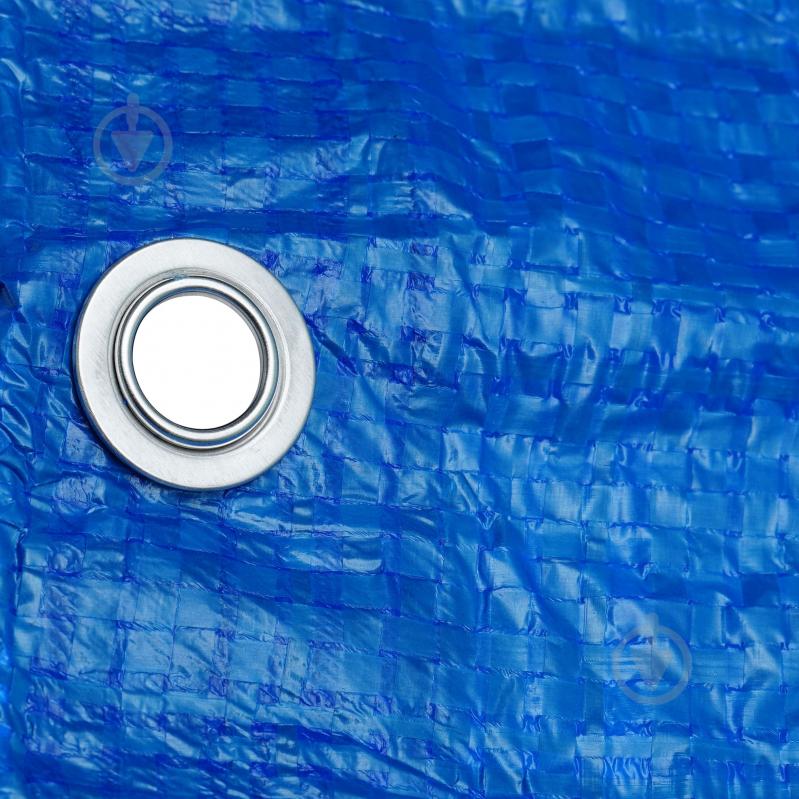 Тент универсальный AGREEN 45 гр/м.кв, 3м х 4м синий - фото 3